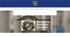 Desktop Screenshot of historicdowntowncarrollton.com